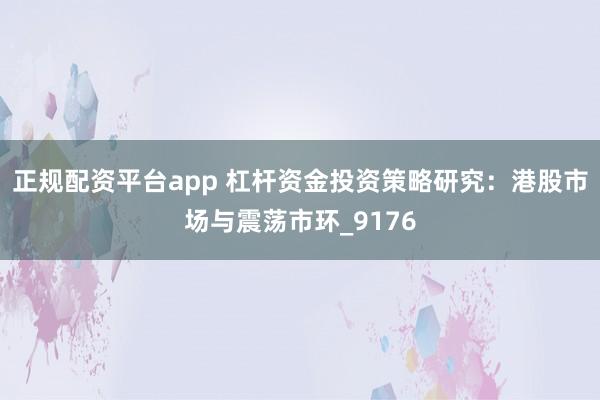 正规配资平台app 杠杆资金投资策略研究：港股市场与震荡市环_9176
