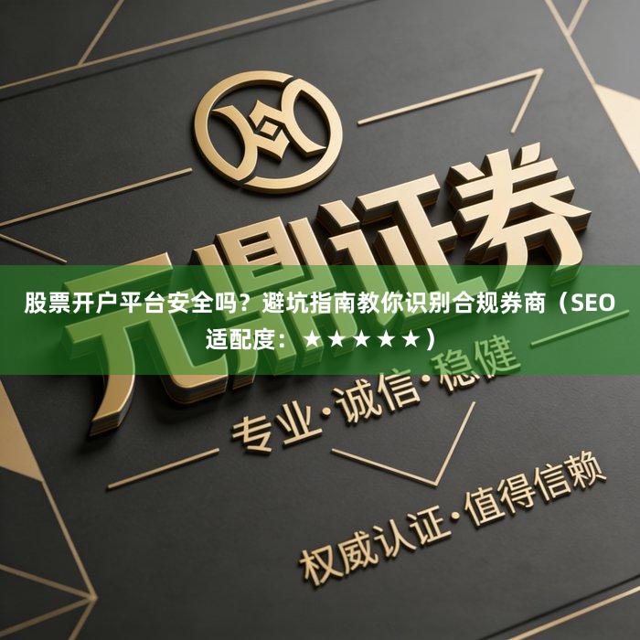 股票开户平台安全吗？避坑指南教你识别合规券商（SEO适配度：★★★★★）